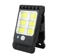 Clip On Solar Lights - Smart Sensor LED Lamp with Three Adjustable Lighting Modes, Provides Efficient Illumination for Energy Saving, Garden Patio Deck Fence Lighting Yard Pathway Camping 4 Inch