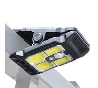 Clip On Solar Motion Lights - Portable LED Motion Sensor Solar Lights | Waterproof Clip-on Lighting for Fence, Gate, Garden, Garage, Camping, Deck, Patio, Backyard, Outdoor Security