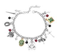 Clip on Stud Earrings for Women Ladies Simple Multifunctional Alloy Oil Drop Bracelet Jewelry European And American Simple Bracelet Railroad Watches (Silver, One Size)