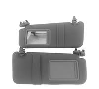 Clip-On Sun Visor For Toyota For Camry 2007 2008 2009 2010 2011 Left Driver Right Side Front Sunshade Panel Auto Sun Visor(Gray Pair No Light)