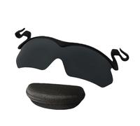 Clip On Sunglasses Polarized | Ultra-Light Polarized Sun Glasses for Hat | Stylish Cool Rimless Eyewear for Outdoor Biking, Gray, Refer to description