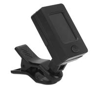 Clip On Tuner, LCD Display High Sensitivity 8C Universal Electric Guitar Tuner for Bass Ukulele Violin with Metronome Function for Music Teachers Beginner Players