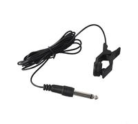 Clip-On Tuner with Pickup and Connection Cable for Violin, Saxophone, Erhu, Acoustic Guitar - Vibration Sensor for Accurate Sound Capt