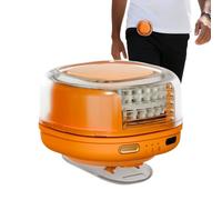 Clip On Waist Fan - Silent Clip On Bladeless Fan, Portable Electric Fans | Cyclone Cooling Fans Air Cooler, 360-Degree Rotating Mini Hanging Airflow Device Shirt Pocket Camping Office Gym