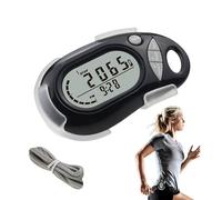 Clip Pedometer | Simple Step Counter with Large Digital Display,Removable Clip, Step Tracker, Accurate Step Counting For Men, Women, Kids, Adults, Seniors