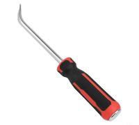 Clip Puller Panel Strike for Dashboard Door Panel Repair Having Interior Cap - Alloy Steel Automotive Pry Car Door Removal Panel Fastener Trim Gadget (250mm Silver/Red/Black)