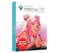CLIP STUDIO PAINT PRO - Version 5 | Perpetual License | for Windows and macOS