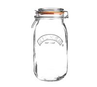 Clip Top Jar Glass Storage Jar 2 Litre Airtight for Vegetables Rice