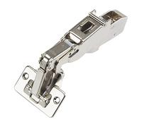 Blum 170° Sprung Clip Top Hinge - 9.5mm Cranked Dual - Nickel Plated Steel - Euro Style - 1/4 inch Overlay