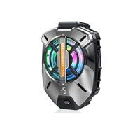 Clip Type Phone Cooling Fan with Light Radiator Semiconductor Cooling Systems Low Noise Heat Sink 3 Gear Adjustable