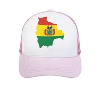 Clipart Bolivia Flag Map Novelty Baseball Caps for Men Women Funny Hollow Hats Adjustable Hip Hop Hat