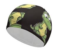 Clipart Lion Swim Cap for Women Men Waterproof Bathing Caps Keep Hair Dry Elasticity Adult Swimming Caps Comfortable Long Hair Swim Hat Non-Slip Fabric Swimming Cap