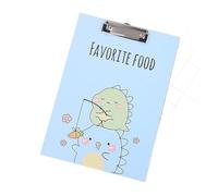 Clipboard 2pcs A4/A5 Clipboard Folder Writing Pad Holder Memo Clip Board Loose-Leaf Notebook File Clamps Office Supplies(A4 Blue-01)