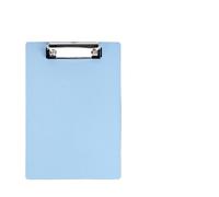 Clipboard 2pcs A4/A5 Clipboard Folder Writing Pad Holder Memo Clip Board Loose-Leaf Notebook File Clamps Office Supplies(A5 Light Blue)