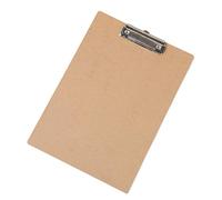 Clipboard 5pcs Wooden Writing Board Hangable Paper Organizing Clipboard Office Document Holder Tool