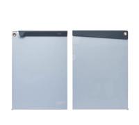 Clipboard A4 Multifunctional File Clipboard Flip Folder Document Holder Desk Organizer Meeting Writing Pad Office Stationery Supply(Blue)