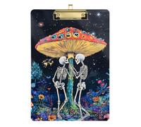clipboard Automotive Gothic Mysterious Skull Mushroom for Classroom Supplies for Teachers Elementary