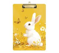clipboard clamp Cartoon Rabbit White for Teacher Must Haves for Classroom Elementary