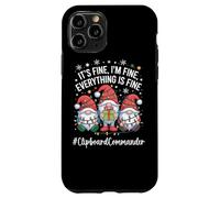 Clipboard Commander Gnome Everything Is Fine Funny Christmas Case for iPhone 11 Pro