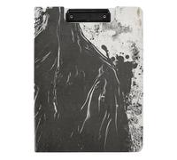 Clipboard Death God Skull A4 Clipboard Clipfolio Double Clips Pen Holder School Clip Board with Cover