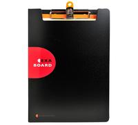 Clipboard Exaboard for storing documents DIN A4 black incl. Writing pad