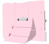 Clipboard Foldable Without Edition Cheat Sheets Aluminum 3 Layers Foldable Clipboards Pocket Size Profile Clip Clipboards Notepad for Students, Nurses,Contractor Trucker Driver