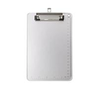 Clipboard Folder 4Pcs Portable A4/A5 Aluminum Alloy Writing Clip Board Antislip File Hardboard Paper(for A5)