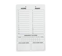 Clipboard for Baseball Coaching - Strategy Board 14 x 9 Inch Double-Sided Softball Training Whiteboard | Planning Tool for Sports Exercise to Draw Formations, Organize
