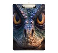 clipboard Hardware Funny Animal Dinosaur Gothic Hard Board for Teacher Portfolio clipboard Size 9 x 12.5 Tabla para escribir con Clip