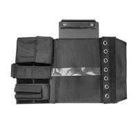 Clipboard Kneeboard - 7 Slot Writing Board with Leg Strap | Knee Clipboard, Writing Notepad Holder | Document Organizer for Notes Checklists Manuals Charts Cards School Office Outdoor