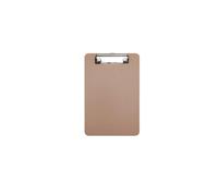 Clipboard Maulbasic, Clipboard, Din A5 High, Hard Fibre Wood, Recyclable, 8 mm Clamping Width