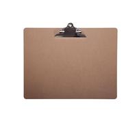Clipboard Maulclassic, Clipboard, Din A3 Landscape, Hard Fibre Wood, Recyclable, Retro-Clamp, 25 mm Clamping Width