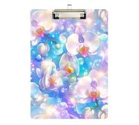 clipboard mini Plastic Funny Orchid Rhin Wonderful Waterproof for First Year Teacher Must Haves Size 9 x 12.5 Tabla para escribir