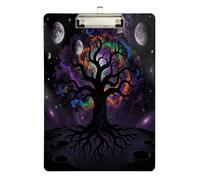 clipboard Note pad Sky Root Moon Night Waterproof for Police Office Nurse Football Coaches Size 9 x 12.5 Tablas para escribir