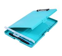 Clipboard Pad Office Supplies Test Paper File Organizer Document Folders Clipboard Box Case Storage Writing(Green)