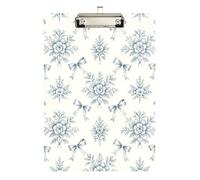 clipboard Pharmacy Edition Pomegranate Botanical Pattern Hard Board for Nursing Student Trade Quest Size 9 x 12.5 Tablas para escribir