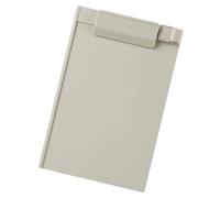 Clipboard Plastic A5 Clipboard Profile Clip Hardboard Paper Holder Writing Folders for Classrooms Office Memo(Grey)