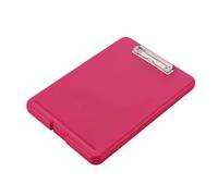 Clipboard Plastic Storage Clipboard File Box for Case Document Folder(Red)