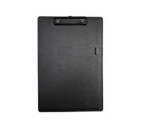 Clipboard PU Leather A4 A5 File Paper Clip Board Writting Pad Folder Document Holder with Pen Office Stationery(A4)