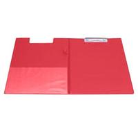 CLIPBOARD PVC DOUBLE RED; KF01302 (Q CONNECT) Qty X 1