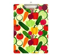 clipboard with Nursing Vegetarian Veggie Lover Standard Hole for Nursing Student Trade Quest Size 9 x 12.5 Tabla para escribir con Clip