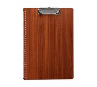 Clipboard Wooden Clipboard with Ruler A4 Size Durable Sketching Drawing Board with Metal Clip Secure Hold Writing Pad Hardboard Scale Edge Portable Writing Board Home Office Classroom Supplies(1pc)
