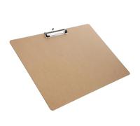Clipboard Writing Board - 2pcs Heavy Duty Office Folders with Metal Clips for Classroom and Office Use