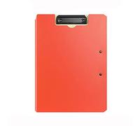 Clipboards, 1 Pcs A4 Business Meeting Contract Signing Clip Multifunctional Document Storage Hard Shell Writing Board Pad File Expanding(Orange)