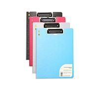 Clipboards, A4 and Letter Size Cover Clipboard Metal Clip Report Presentation Folder Data Storage Binder for File Expanding(Multicolored)