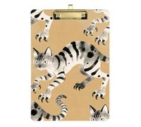 clipboards for Classroom Bizarre Style Colorful Cats for 5th Grade Classroom Essentials for Teachers