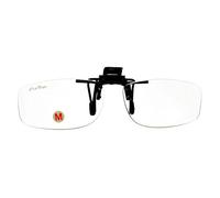 ClipFlipz Clip On Magnifying Glasses, Medium/Clear, +1.00