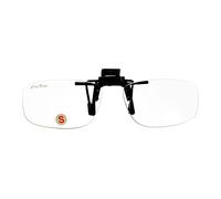 ClipFlipz Clip On Magnifying Glasses, Small/Clear, +3.00