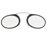 ClipFlipz Pince-Nez 4820 Reading Glasses Oval Nose Reader Magnifiers TR90 Medium Single +2.50