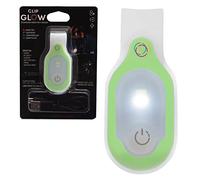 Clipglow Nurse Clip On Night Shift Light - Bright, Lightweight, Portable, USB Rechargeable Flashlight for Badge - 8-10 Hours Battery, 4 Settings 10-25 Lumens - Nurse Gift (Green)